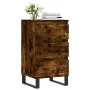 Sideboard aus geräuchertem Eichenholzwerkstoff, 40 x 35 x 70 cm von vidaXL, Sideboards - Ref: Foro24-831105, Preis: 63,74 €, ...