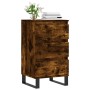 Sideboard aus geräuchertem Eichenholzwerkstoff, 40 x 35 x 70 cm von vidaXL, Sideboards - Ref: Foro24-831105, Preis: 64,48 €, ...