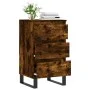 Sideboard aus geräuchertem Eichenholzwerkstoff, 40 x 35 x 70 cm von vidaXL, Sideboards - Ref: Foro24-831105, Preis: 63,74 €, ...