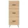 Sideboard aus Sonoma-Eichensperrholz, 34,5 x 34 x 90 cm von vidaXL, Sideboards - Ref: Foro24-828575, Preis: 67,76 €, Rabatt: %
