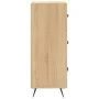 Sideboard aus Sonoma-Eichensperrholz, 34,5 x 34 x 90 cm von vidaXL, Sideboards - Ref: Foro24-828575, Preis: 67,76 €, Rabatt: %