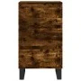 Sideboard aus geräuchertem Eichenholzwerkstoff, 40 x 35 x 70 cm von vidaXL, Sideboards - Ref: Foro24-831105, Preis: 63,74 €, ...