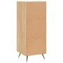 Aparador madera contrachapada color roble Sonoma 34,5x34x90 cm de vidaXL, Aparadores - Ref: Foro24-828575, Precio: 67,76 €, D...