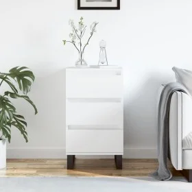 Engineered wood white sideboard 40x35x70 cm by vidaXL, Sideboards - Ref: Foro24-831100, Price: 66,15 €, Discount: %