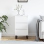 Sideboard aus weißem Holzwerkstoff 40x35x70 cm von vidaXL, Sideboards - Ref: Foro24-831100, Preis: 67,01 €, Rabatt: %