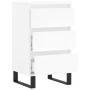 Sideboard aus weißem Holzwerkstoff 40x35x70 cm von vidaXL, Sideboards - Ref: Foro24-831100, Preis: 66,15 €, Rabatt: %