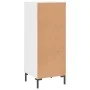 Hochglanzweißes Sperrholz-Sideboard 34,5 x 34 x 90 cm von vidaXL, Sideboards - Ref: Foro24-828606, Preis: 79,48 €, Rabatt: %