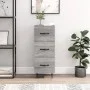 Sonoma gray engineered wood sideboard 34.5x34x90 cm by vidaXL, Sideboards - Ref: Foro24-828602, Price: 67,66 €, Discount: %