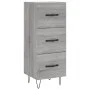 Sonoma gray engineered wood sideboard 34.5x34x90 cm by vidaXL, Sideboards - Ref: Foro24-828602, Price: 67,66 €, Discount: %