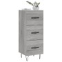 Sonoma graues Sideboard aus Holzwerkstoff, 34,5 x 34 x 90 cm von vidaXL, Sideboards - Ref: Foro24-828602, Preis: 68,51 €, Rab...