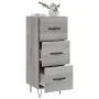 Sonoma gray engineered wood sideboard 34.5x34x90 cm by vidaXL, Sideboards - Ref: Foro24-828602, Price: 67,66 €, Discount: %