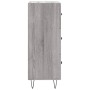 Sonoma graues Sideboard aus Holzwerkstoff, 34,5 x 34 x 90 cm von vidaXL, Sideboards - Ref: Foro24-828602, Preis: 68,51 €, Rab...
