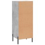 Betongraues Sperrholz-Sideboard 34,5 x 34 x 90 cm von vidaXL, Sideboards - Ref: Foro24-828616, Preis: 77,74 €, Rabatt: %