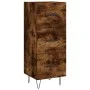 Smoked oak engineered wood sideboard 34.5x34x90 cm by vidaXL, Sideboards - Ref: Foro24-828601, Price: 65,91 €, Discount: %