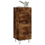 Sideboard aus geräuchertem Eichenholzwerkstoff, 34,5 x 34 x 90 cm von vidaXL, Sideboards - Ref: Foro24-828601, Preis: 66,68 €...