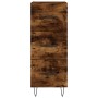 Aparador madera de ingeniería roble ahumado 34,5x34x90 cm de vidaXL, Aparadores - Ref: Foro24-828601, Precio: 66,68 €