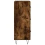 Smoked oak engineered wood sideboard 34.5x34x90 cm by vidaXL, Sideboards - Ref: Foro24-828601, Price: 65,91 €, Discount: %