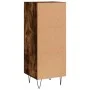Smoked oak engineered wood sideboard 34.5x34x90 cm by vidaXL, Sideboards - Ref: Foro24-828601, Price: 65,91 €, Discount: %