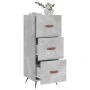 Sideboard aus grauem Betonsperrholz 34,5x34x90 cm von vidaXL, Sideboards - Ref: Foro24-828576, Preis: 67,83 €, Rabatt: %