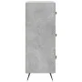 Sideboard aus grauem Betonsperrholz 34,5x34x90 cm von vidaXL, Sideboards - Ref: Foro24-828576, Preis: 67,83 €, Rabatt: %
