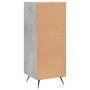 Sideboard aus grauem Betonsperrholz 34,5x34x90 cm von vidaXL, Sideboards - Ref: Foro24-828576, Preis: 67,83 €, Rabatt: %