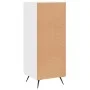 Sideboard aus glänzendem weißem Sperrholz 34,5x34x90 cm von vidaXL, Sideboards - Ref: Foro24-828574, Preis: 74,35 €, Rabatt: %