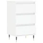 White engineered wood sideboard 40x35x70 cm by vidaXL, Sideboards - Ref: Foro24-831084, Price: 74,32 €, Discount: %