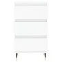White engineered wood sideboard 40x35x70 cm by vidaXL, Sideboards - Ref: Foro24-831084, Price: 74,32 €, Discount: %