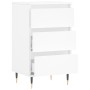Weißes Sideboard aus Holzwerkstoff, 40 x 35 x 70 cm von vidaXL, Sideboards - Ref: Foro24-831084, Preis: 75,52 €, Rabatt: %