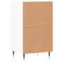 White engineered wood sideboard 40x35x70 cm by vidaXL, Sideboards - Ref: Foro24-831084, Price: 75,52 €, Discount: %