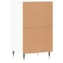 White engineered wood sideboard 40x35x70 cm by vidaXL, Sideboards - Ref: Foro24-831084, Price: 74,32 €, Discount: %
