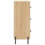 Sideboard aus Sonoma-Eichensperrholz, 34,5 x 34 x 90 cm von vidaXL, Sideboards - Ref: Foro24-828615, Preis: 79,99 €, Rabatt: %