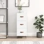 White engineered wood sideboard 34.5x34x90 cm by vidaXL, Sideboards - Ref: Foro24-828572, Price: 69,96 €, Discount: %