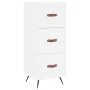 White engineered wood sideboard 34.5x34x90 cm by vidaXL, Sideboards - Ref: Foro24-828572, Price: 69,96 €, Discount: %