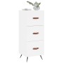 Weißes Sideboard aus Holzwerkstoff, 34,5 x 34 x 90 cm von vidaXL, Sideboards - Ref: Foro24-828572, Preis: 70,85 €, Rabatt: %