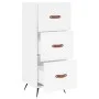 White engineered wood sideboard 34.5x34x90 cm by vidaXL, Sideboards - Ref: Foro24-828572, Price: 69,96 €, Discount: %