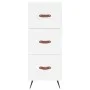 White engineered wood sideboard 34.5x34x90 cm by vidaXL, Sideboards - Ref: Foro24-828572, Price: 69,96 €, Discount: %