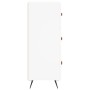 White engineered wood sideboard 34.5x34x90 cm by vidaXL, Sideboards - Ref: Foro24-828572, Price: 70,77 €, Discount: %