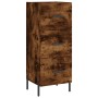Sideboard aus geräuchertem Eichenholzwerkstoff, 34,5 x 34 x 90 cm von vidaXL, Sideboards - Ref: Foro24-828617, Preis: 77,84 €...