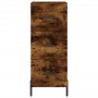 Sideboard aus geräuchertem Eichenholzwerkstoff, 34,5 x 34 x 90 cm von vidaXL, Sideboards - Ref: Foro24-828617, Preis: 77,84 €...