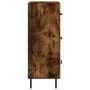 Smoked oak engineered wood sideboard 34.5x34x90 cm by vidaXL, Sideboards - Ref: Foro24-828617, Price: 76,87 €, Discount: %