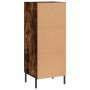Sideboard aus geräuchertem Eichenholzwerkstoff, 34,5 x 34 x 90 cm von vidaXL, Sideboards - Ref: Foro24-828617, Preis: 77,84 €...