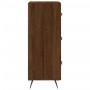 Sideboard aus eichenbraunem Holzwerkstoff, 34,5 x 34 x 90 cm von vidaXL, Sideboards - Ref: Foro24-828579, Preis: 70,72 €, Rab...
