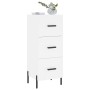 Weißes Sideboard aus Holzwerkstoff, 34,5 x 34 x 90 cm von vidaXL, Sideboards - Ref: Foro24-828612, Preis: 82,79 €, Rabatt: %
