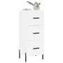 White engineered wood sideboard 34.5x34x90 cm by vidaXL, Sideboards - Ref: Foro24-828612, Price: 79,51 €, Discount: %