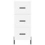 White engineered wood sideboard 34.5x34x90 cm by vidaXL, Sideboards - Ref: Foro24-828612, Price: 82,79 €, Discount: %