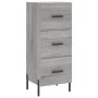 Aparador madera de ingeniería gris Sonoma 34,5x34x90 cm de vidaXL, Aparadores - Ref: Foro24-828618, Precio: 79,16 €, Descuent...