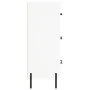White engineered wood sideboard 34.5x34x90 cm by vidaXL, Sideboards - Ref: Foro24-828612, Price: 79,51 €, Discount: %