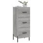 Aparador madera de ingeniería gris Sonoma 34,5x34x90 cm de vidaXL, Aparadores - Ref: Foro24-828618, Precio: 79,16 €, Descuent...