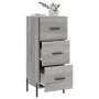 Aparador madera de ingeniería gris Sonoma 34,5x34x90 cm de vidaXL, Aparadores - Ref: Foro24-828618, Precio: 79,16 €, Descuent...